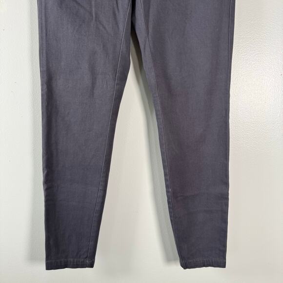 NWT Loft Women's Gray Stretch High Rise Ankle Skinny Jeans Petite Size 0P - Picture 3 of 13